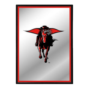 Texas Tech Red Raiders: Mascot - Framed Mirrored Wall Sign - The Fan-Brand