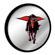 Load image into Gallery viewer, Texas Tech Red Raiders: Mascot - Modern Disc Mirrored Wall Sign - The Fan-Brand