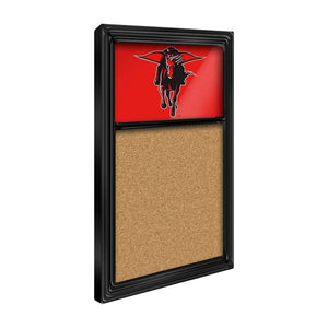 Texas Tech Red Raiders: Masked Rider - Cork Note Board - The Fan-Brand