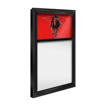 Load image into Gallery viewer, Texas Tech Red Raiders: Masked Rider - Dry Erase Note Board - The Fan-Brand