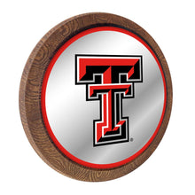 Load image into Gallery viewer, Texas Tech Red Raiders: Mirrored Barrel Top Mirrored Wall Sign - The Fan-Brand