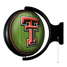 Load image into Gallery viewer, Texas Tech Red Raiders: On the 50 - Rotating Lighted Wall Sign - The Fan-Brand