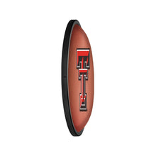 Load image into Gallery viewer, Texas Tech Red Raiders: Pigskin - Oval Slimline Lighted Wall Sign - The Fan-Brand