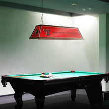 Load image into Gallery viewer, Texas Tech Red Raiders: Premium Wood Pool Table Light - The Fan-Brand