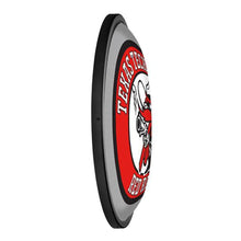 Load image into Gallery viewer, Texas Tech Red Raiders: Raider Red - Round Slimline Lighted Wall Sign - The Fan-Brand