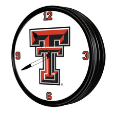 Load image into Gallery viewer, Texas Tech Red Raiders: Retro Lighted Wall Clock - The Fan-Brand