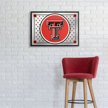 Load image into Gallery viewer, Texas Tech Red Raiders: Team Spirit - Framed Mirrored Wall Sign - The Fan-Brand