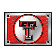 Load image into Gallery viewer, Texas Tech Red Raiders: Team Spirit - Framed Mirrored Wall Sign - The Fan-Brand