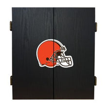 Load image into Gallery viewer, Cleveland Browns Fan&#39;s Choice Dartboard Set