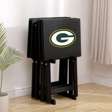 Load image into Gallery viewer, Green Bay Packers TV Snack Tray Set