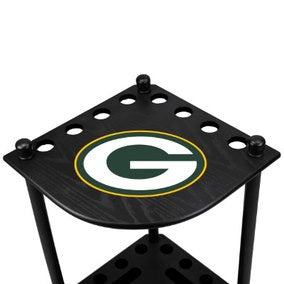 Green Bay Packers Corner Cue Rack