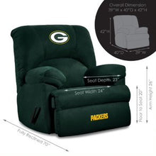 Load image into Gallery viewer, Green Bay Packers GM Recliner
