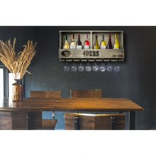 Load image into Gallery viewer, San Francisco 49ers Reclaimed Bar Shelf