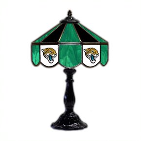 Jacksonville Jaguars 21' Stained Glass Table Lamp