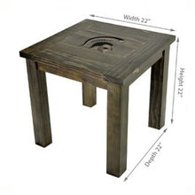 Load image into Gallery viewer, Michigan State Spartans Reclaimed Side Table