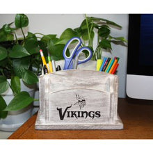 Load image into Gallery viewer, Minnesota Vikings Desk Organizer