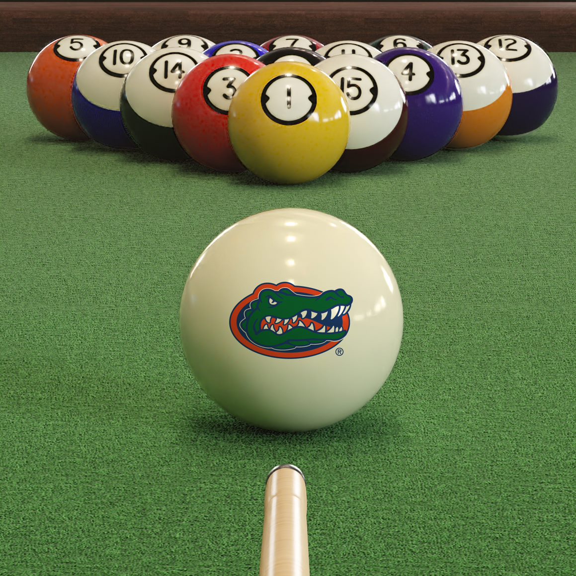 Florida Gators Cue Ball – Man Cave Gamez