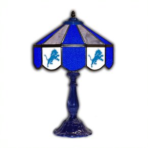 Detroit Lions 21' Stained Glass Table Lamp