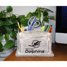 Load image into Gallery viewer, Miami Dolphins Desk Organizer