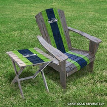 Load image into Gallery viewer, Seattle Seahawks Folding Adirondack Table