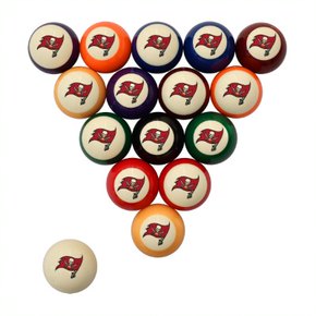 Tampa Bay Buccaneers Retro Billiard Ball Sets