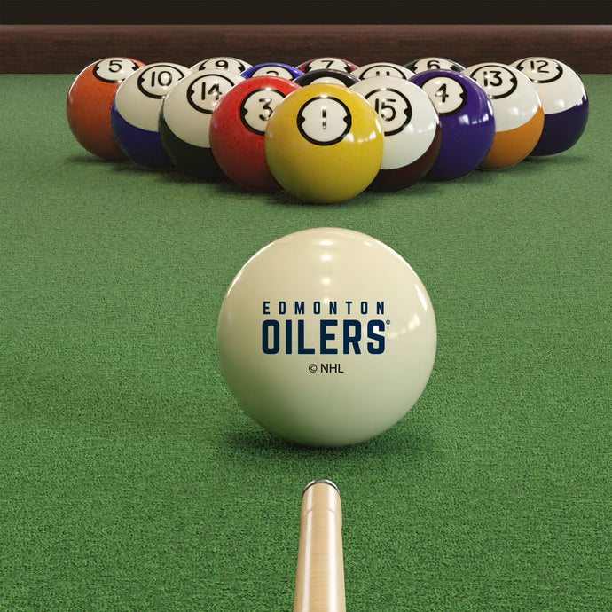 Edmonton Oilers Cue Ball