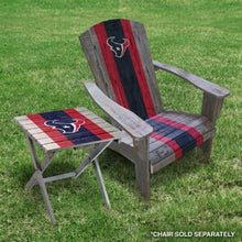 Load image into Gallery viewer, Houston Texans Folding Adirondack Table