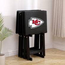 Load image into Gallery viewer, Kansas City Chiefs TV Snack Tray Set