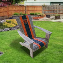 Load image into Gallery viewer, Chicago Bears Wood Adirondack Chair