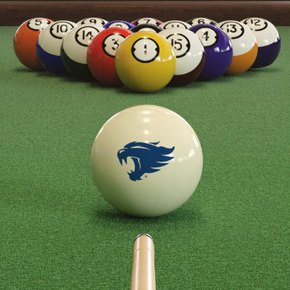 Kentucky Wildcats Cue Ball