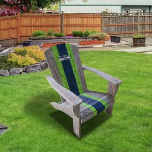 Seattle Seahawks Wood Adirondack Chair