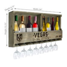 Load image into Gallery viewer, Vegas Golden Knights Bar Shelf