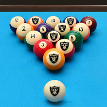Load image into Gallery viewer, Las Vegas Raiders Retro Billiard Ball Sets