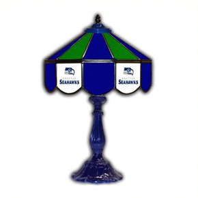 Seattle Seahawks 21' Stained Glass Table Lamp