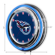 Load image into Gallery viewer, Tennessee Titans 14&quot; Neon Clock