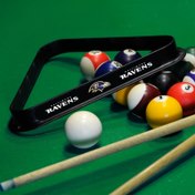 Baltimore Ravens Plastic 8-Ball Rack