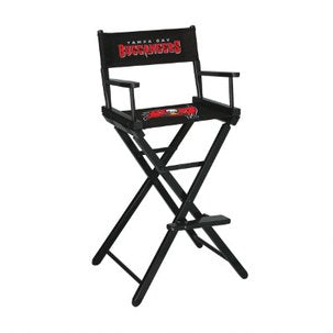 Tampa Bay Buccaneers Bar Height Directors Chair