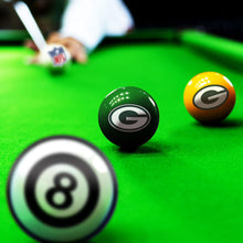 Load image into Gallery viewer, Green Bay Packers Billiard Balls with Numbers