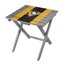 Pittsburgh Penguins Folding Adirondack Table
