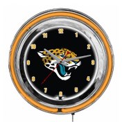 Jacksonville Jaguars 14" Neon Clock