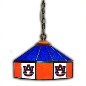 Auburn Tigers 14-in. Stained Glass Pub Light