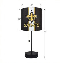 Load image into Gallery viewer, New Orleans Saints Desk/Table Lamp