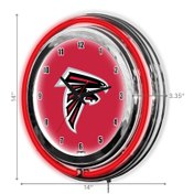 Load image into Gallery viewer, Atlanta Falcons 14&quot; Neon Clock