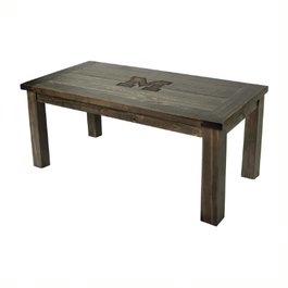 Michigan Wolverines Reclaimed Coffee Table