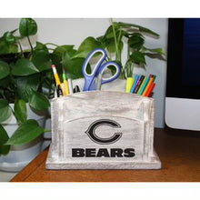 Load image into Gallery viewer, Chicago Bears Desk Organizer