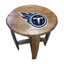 Load image into Gallery viewer, Tennessee Titans Oak Barrel Table