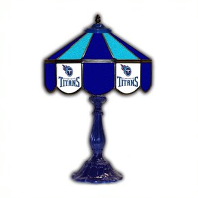 Tennessee Titans 21' Stained Glass Table Lamp