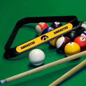 Iowa Hawkeyes Plastic 8-Ball Rack