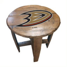 Load image into Gallery viewer, Anaheim Ducks Oak Barrel Table