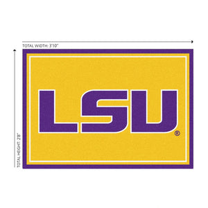 LSU Tigers Tide 3x4 Area Rug